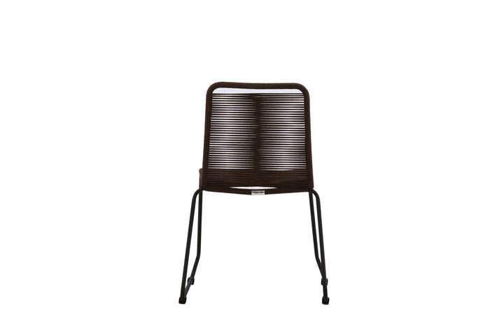 Venture Home Lindos Diningchair 2-pack Aluminium - Black /