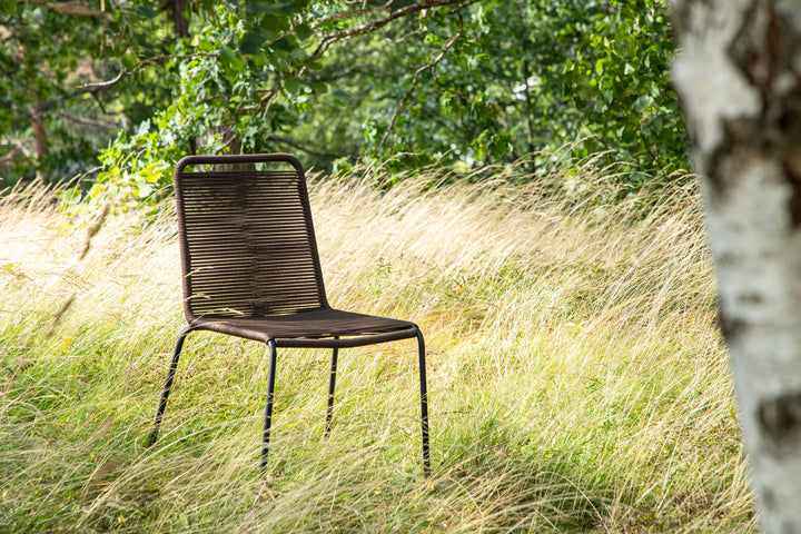 Venture Home Lindos Diningchair 2-pack Aluminium - Black /