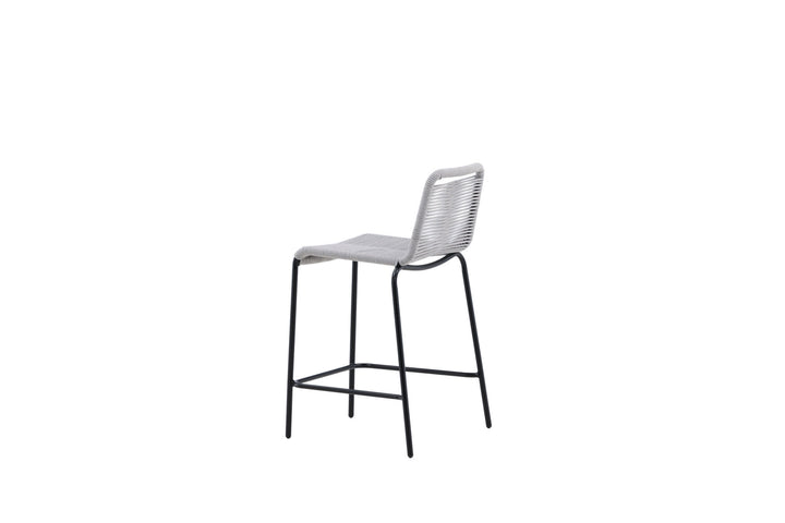 Venture Home Lindos Barchair 2-pack Steel - Black / Light Grey