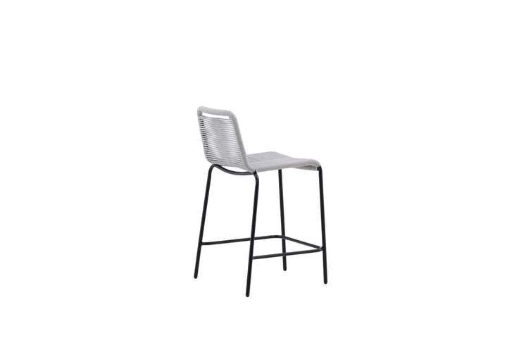 Venture Home Lindos Barchair 2-pack Steel - Black / Light Grey