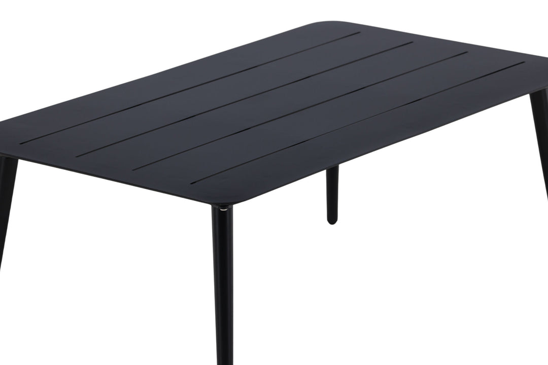 Venture Home Lina Sofatable Aluminium - Black / Rectangular 60*100*