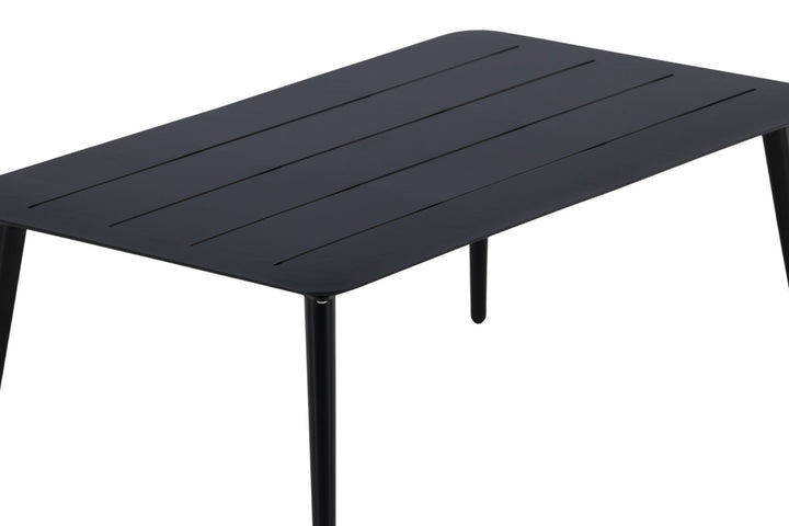 Venture Home Lina Sofatable Aluminium - Black / Rectangular 60*100*