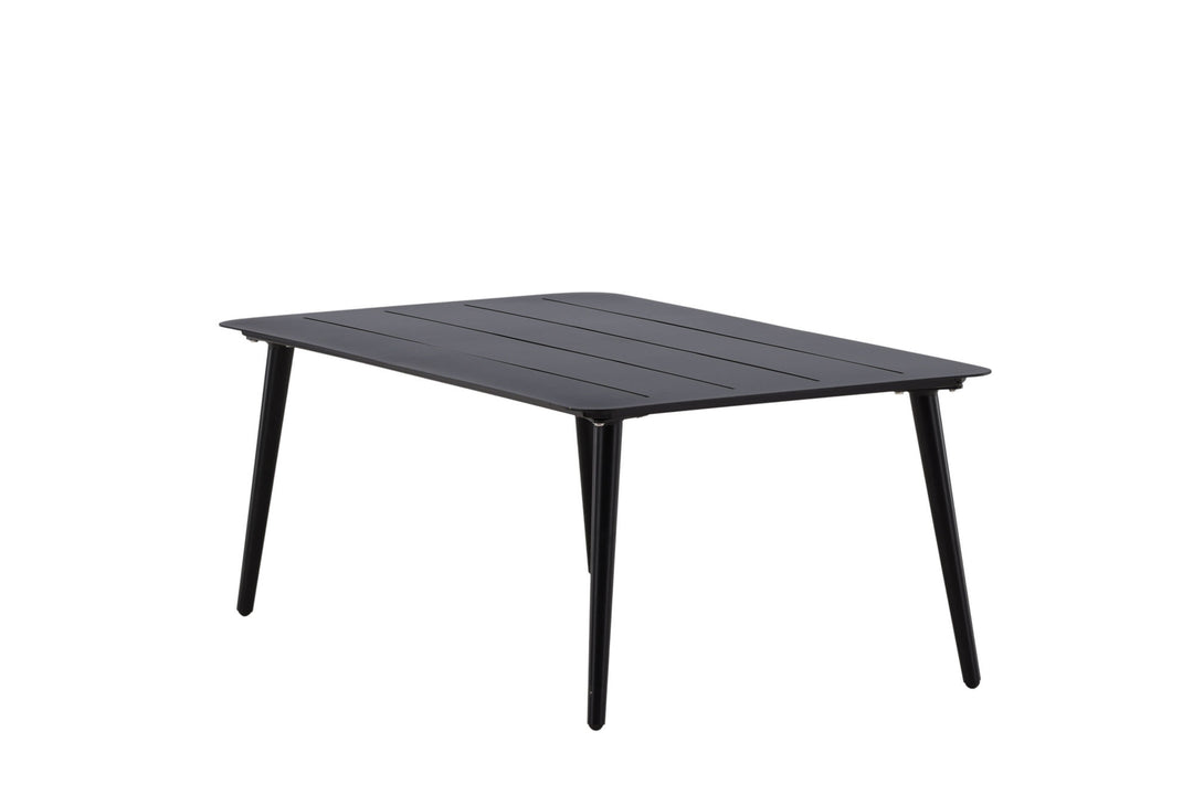 Venture Home Lina Sofatable Aluminium - Black / Rectangular 60*100*