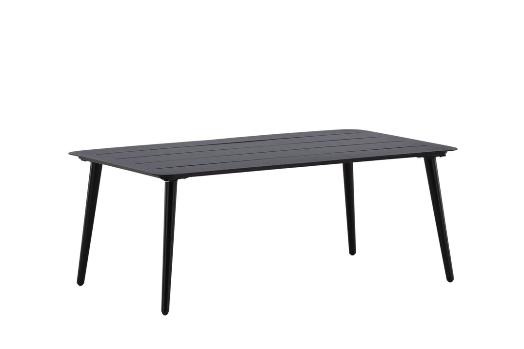 Venture Home Lina Sofatable Aluminium - Black / Rectangular 60*100*
