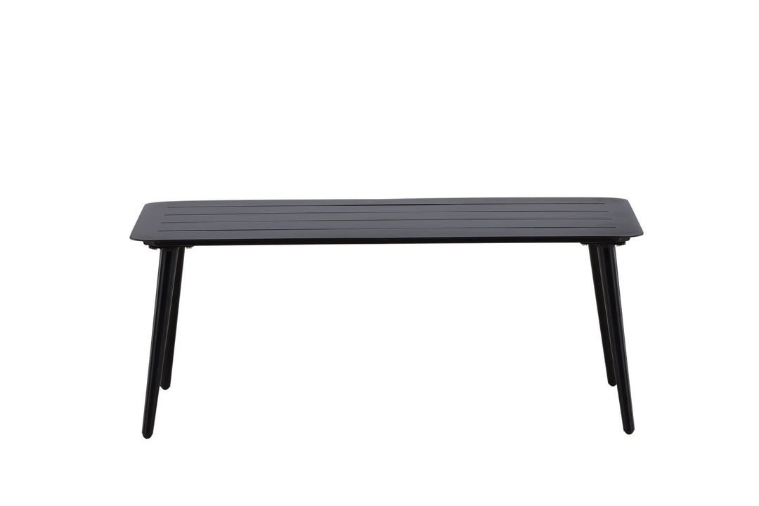 Venture Home Lina Sofatable Aluminium - Black / Rectangular 60*100*