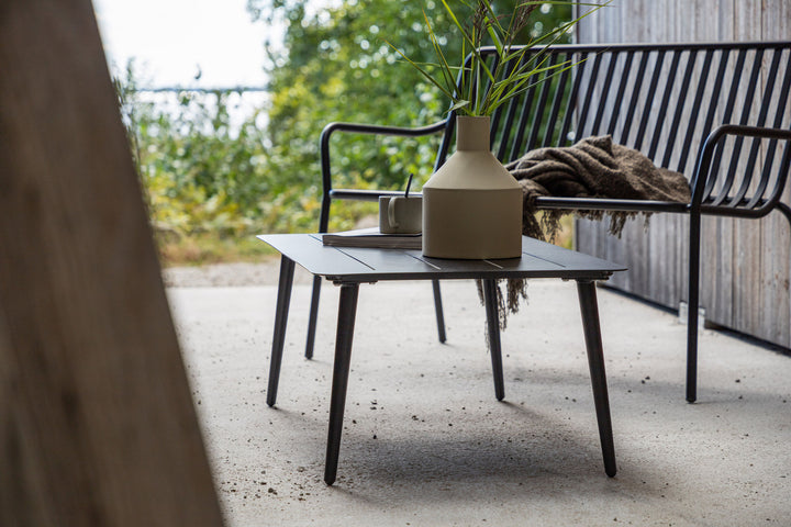 Venture Home Lina Sofatable Aluminium - Black / Rectangular 60*100*