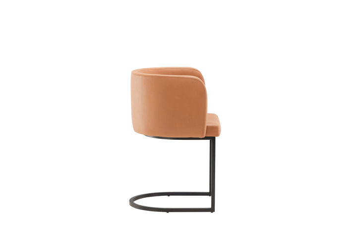 Furniture Fashion Simrishamn Dining Chair - Black / Brown TC-fabric