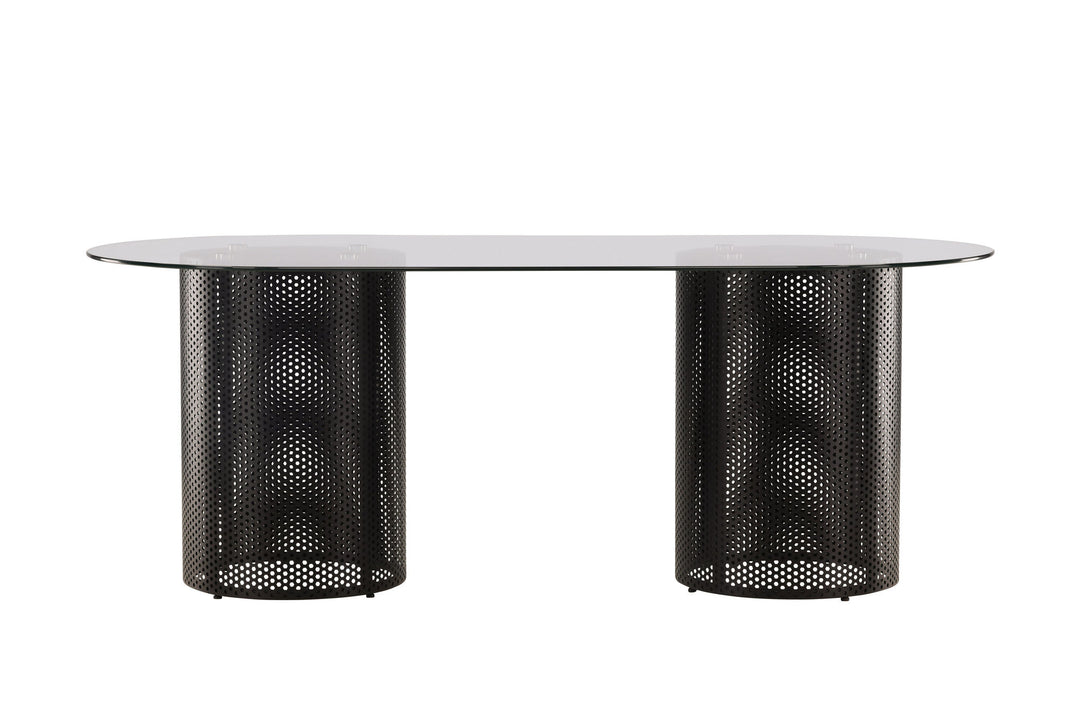 Vind Glasgow x Josefin Lustig - Dining Table  - Black /  Glass
