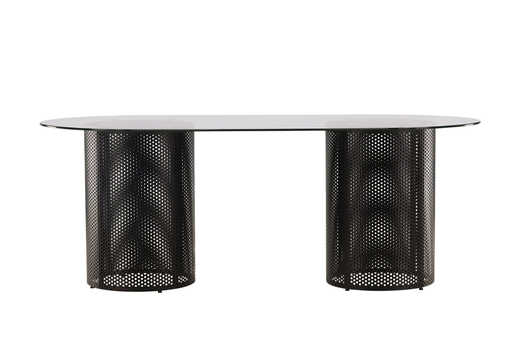 Vind Glasgow x Josefin Lustig - Dining Table  - Black /  Glass