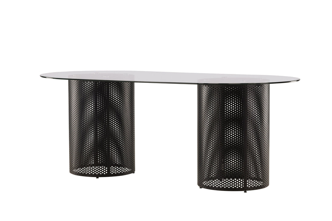 Vind Glasgow x Josefin Lustig - Dining Table  - Black /  Glass