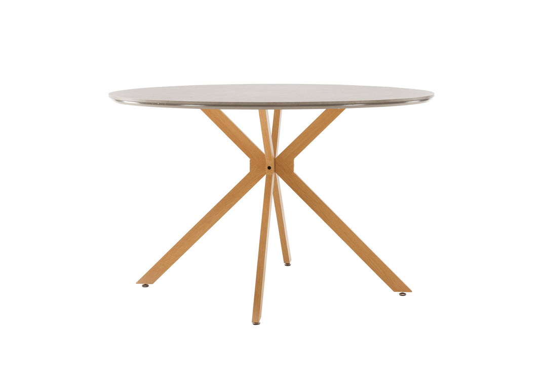 Venture Home Piazza Dining Table - Natural / Grey Spraystone