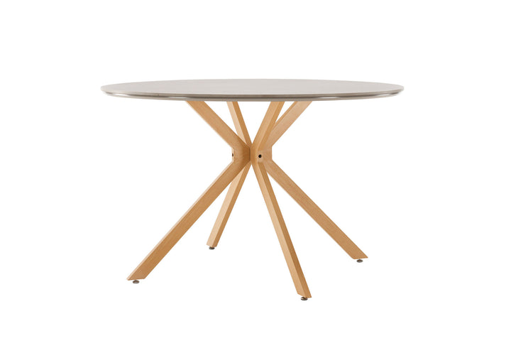 Venture Home Piazza Dining Table - Natural / Grey Spraystone