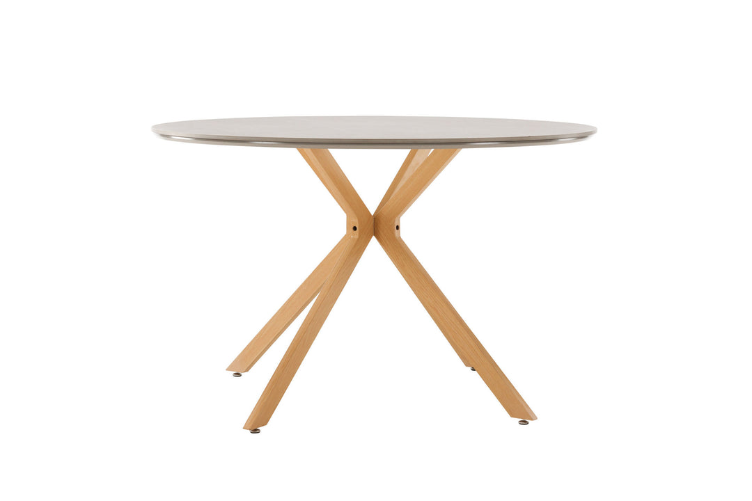 Venture Home Piazza Dining Table - Natural / Grey Spraystone