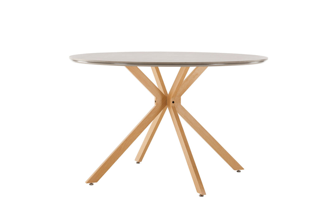 Venture Home Piazza Dining Table - Natural / Grey Spraystone