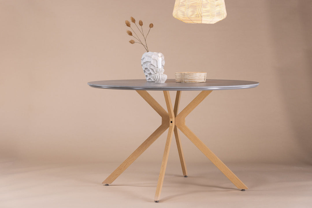 Venture Home Piazza Dining Table - Natural / Grey Spraystone