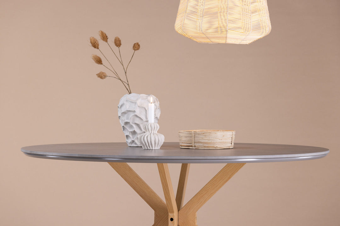 Venture Home Piazza Dining Table - Natural / Grey Spraystone