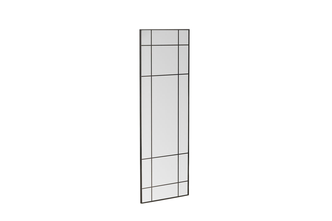 Venture Home Lake Small Mirror - Black / Clear Mirror glass