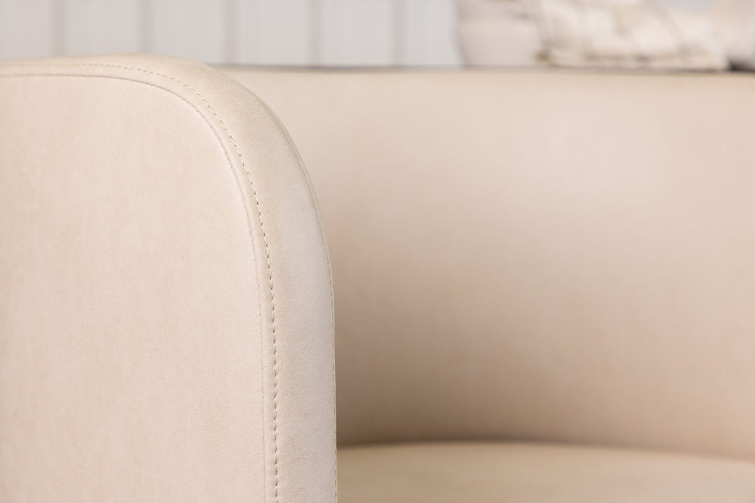 Furniture Fashion Simrishamn Dining Chair - Black / Beige TC-fabric