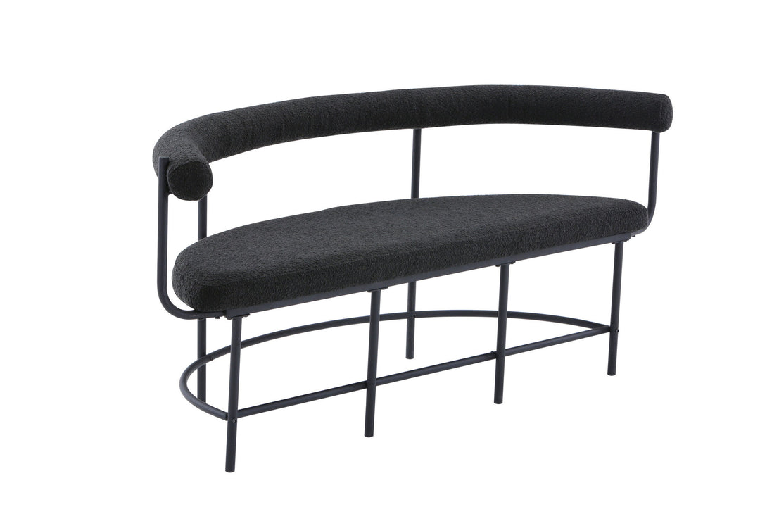 Vind Stallhagen x Josefin Lustig - Bench - Black / Black Boucle