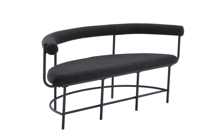 Vind Stallhagen x Josefin Lustig - Bench - Black / Black Boucle