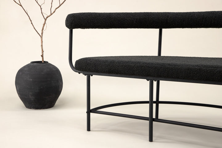 Vind Stallhagen x Josefin Lustig - Bench - Black / Black Boucle