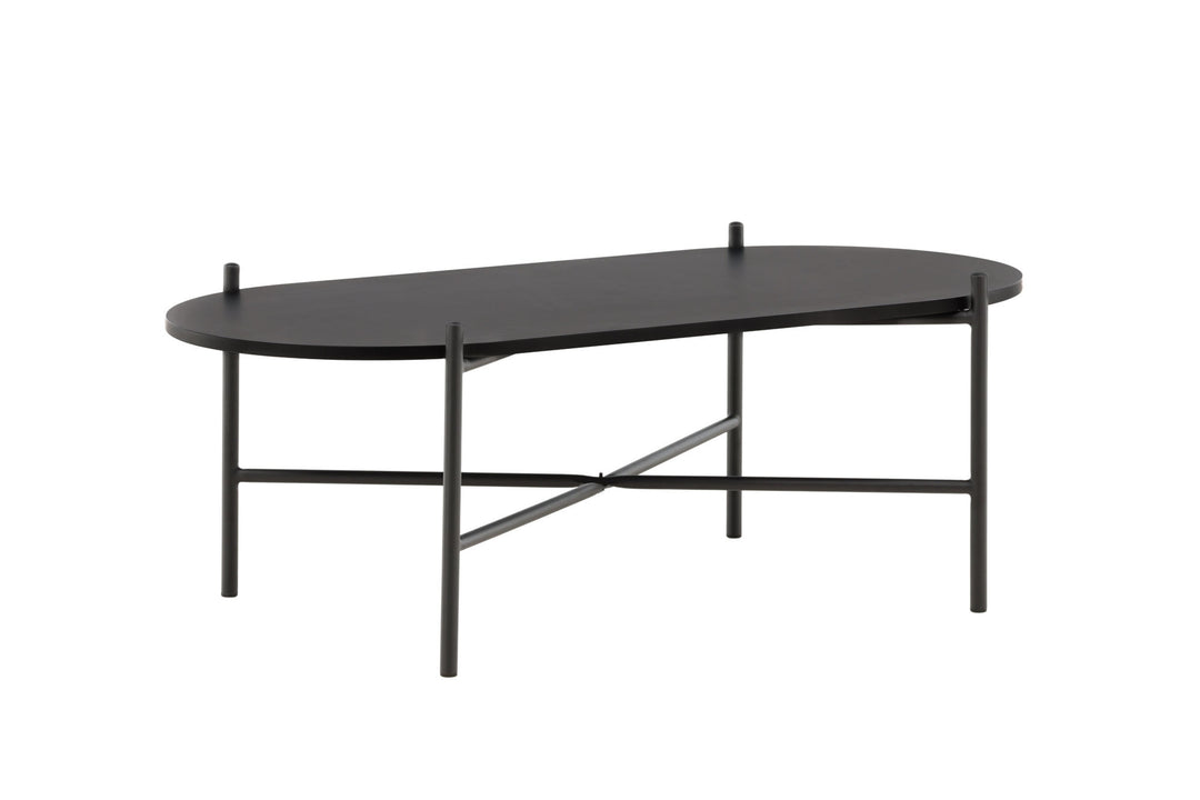 Venture Home Pueblo Sofa Table - Black / Black MDF