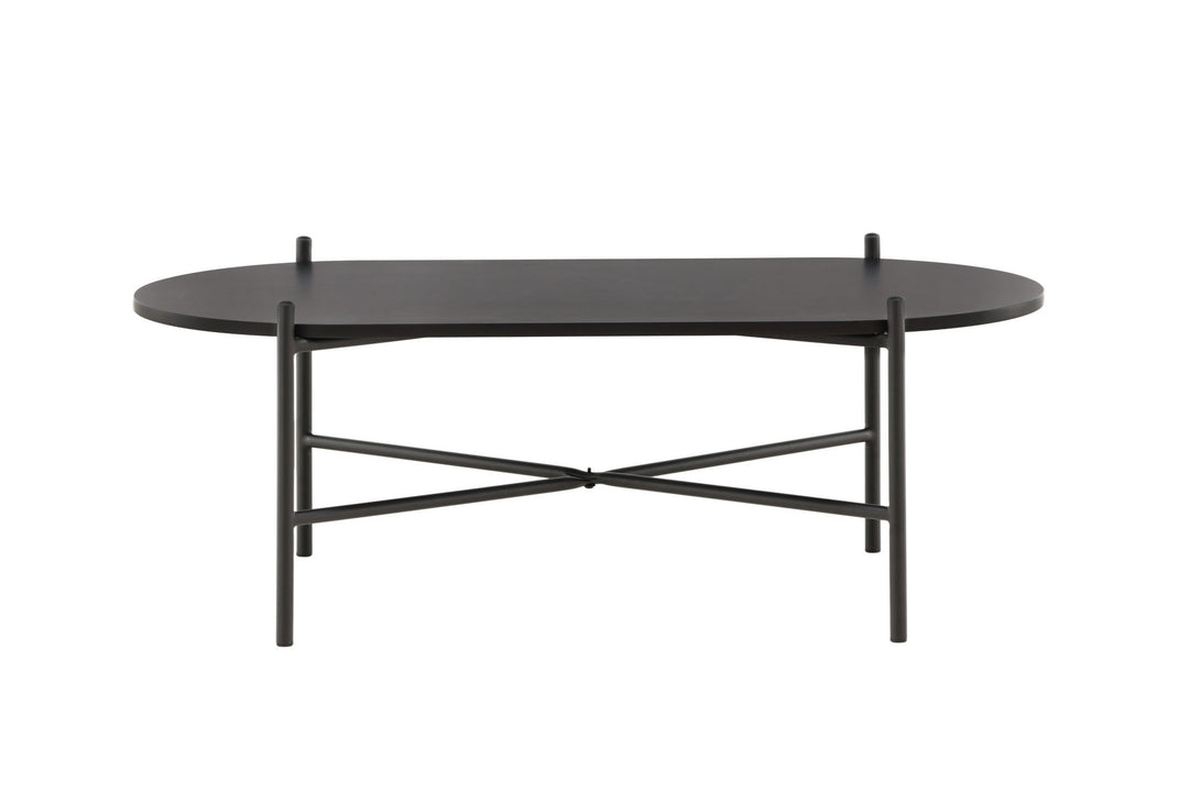 Venture Home Pueblo Sofa Table - Black / Black MDF