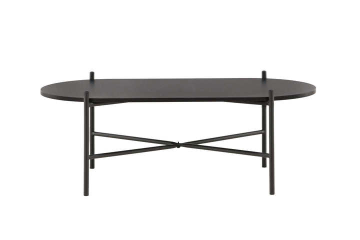 Venture Home Pueblo Sofa Table - Black / Black MDF