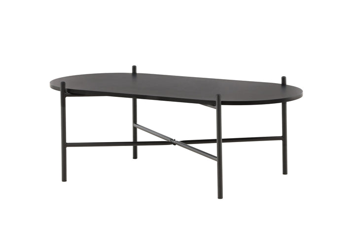 Venture Home Pueblo Sofa Table - Black / Black MDF