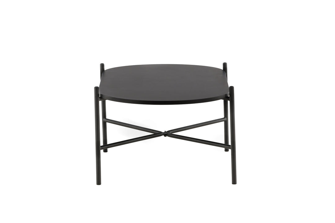 Venture Home Pueblo Sofa Table - Black / Black MDF