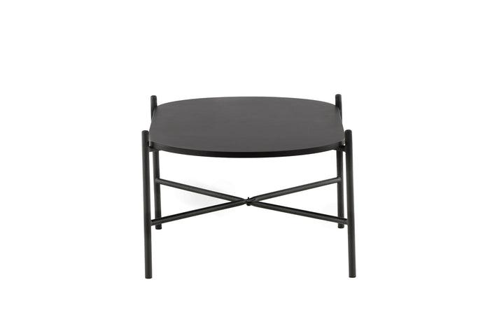 Venture Home Pueblo Sofa Table - Black / Black MDF