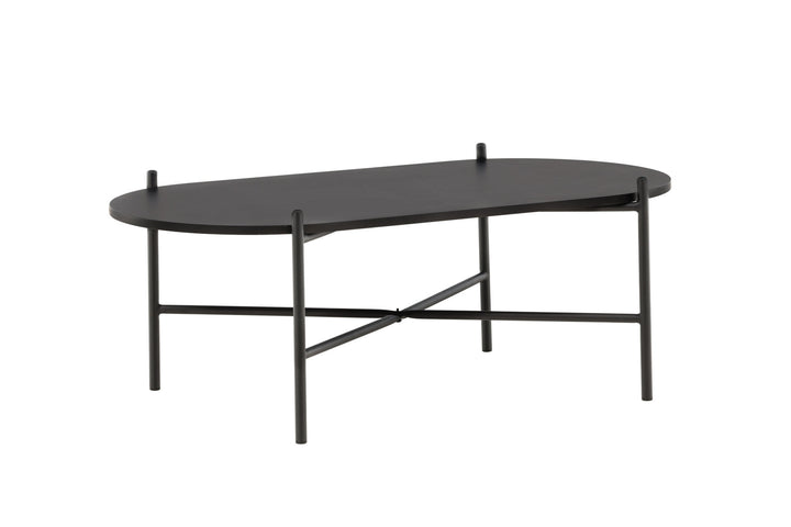 Venture Home Pueblo Sofa Table - Black / Black MDF