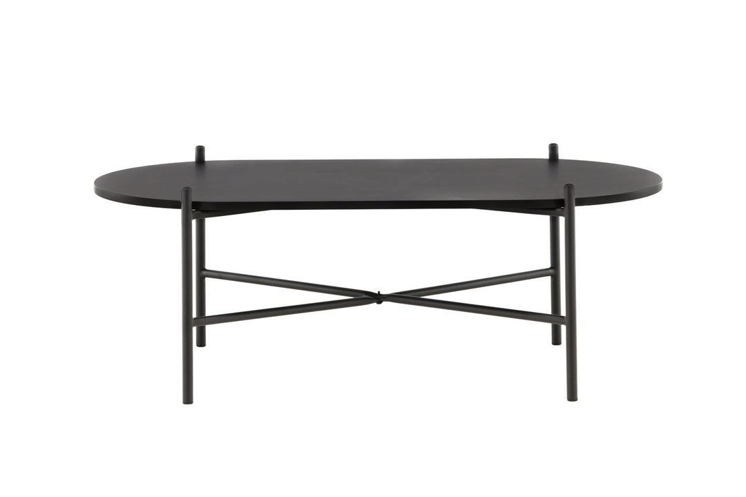 Venture Home Pueblo Sofa Table - Black / Black MDF