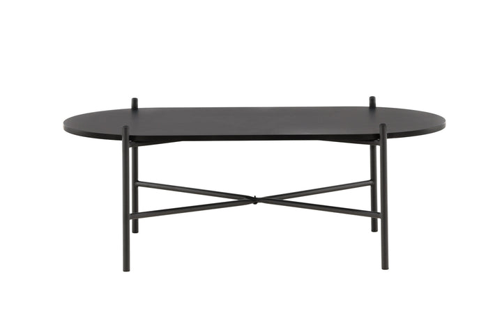 Venture Home Pueblo Sofa Table - Black / Black MDF