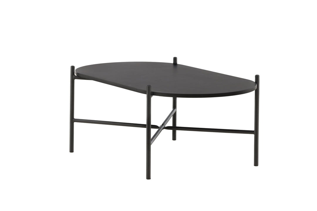 Venture Home Pueblo Sofa Table - Black / Black MDF