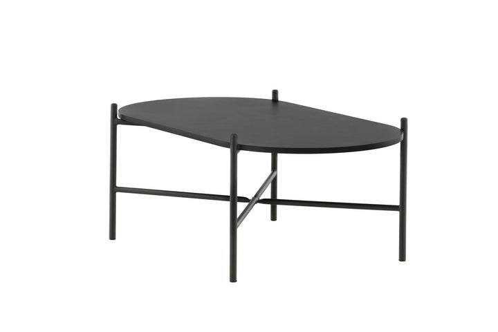 Venture Home Pueblo Sofa Table - Black / Black MDF
