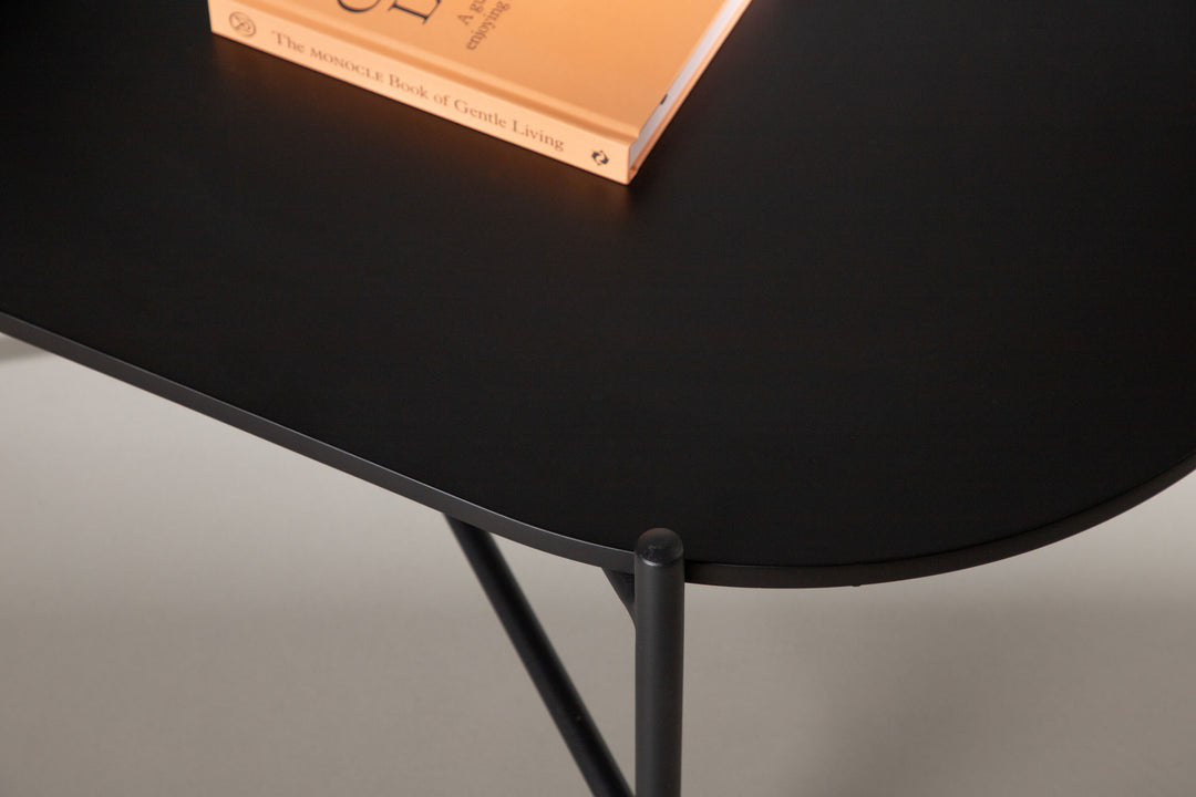 Venture Home Pueblo Sofa Table - Black / Black MDF