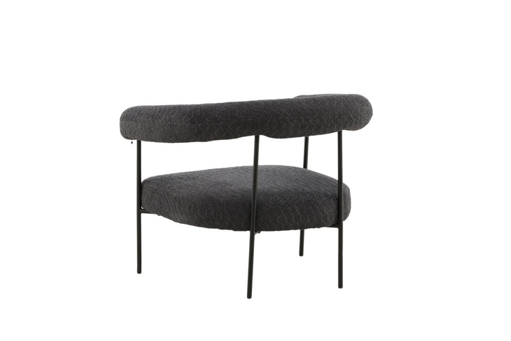 Vind Hökåsen x Josefin Lustig - Arm Chair - Dark Grey Boucle