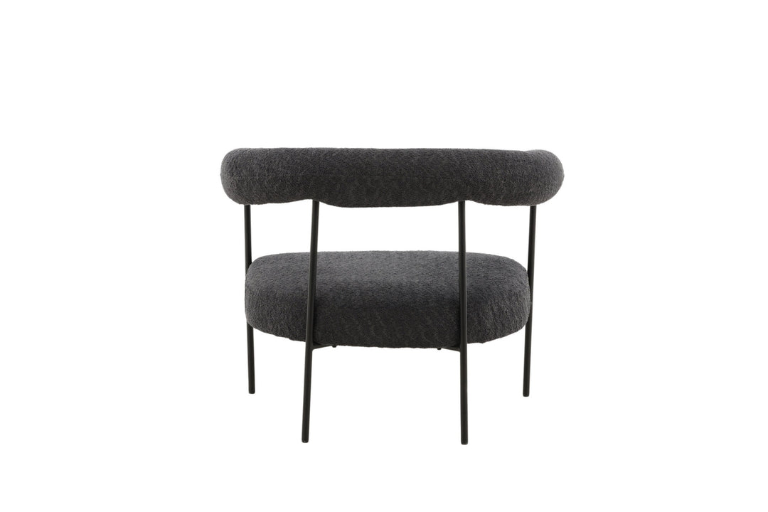 Vind Hökåsen x Josefin Lustig - Arm Chair - Dark Grey Boucle
