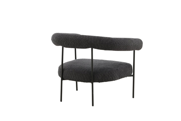 Vind Hökåsen x Josefin Lustig - Arm Chair - Dark Grey Boucle
