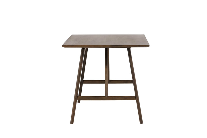 Venture Home Kaseidon Dining Table - Rubberwood / Dark Brown MDF