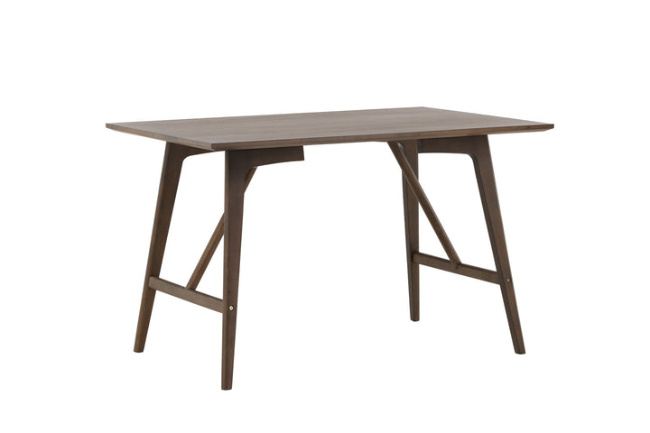 Venture Home Kaseidon Dining Table - Rubberwood / Dark Brown MDF