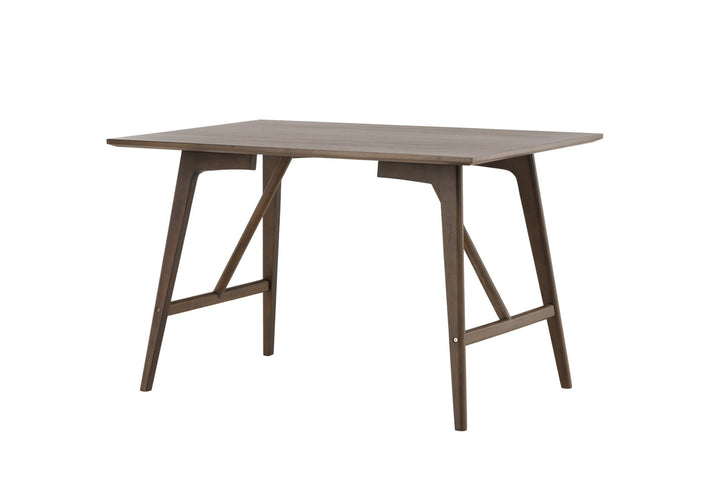 Venture Home Kaseidon Dining Table - Rubberwood / Dark Brown MDF