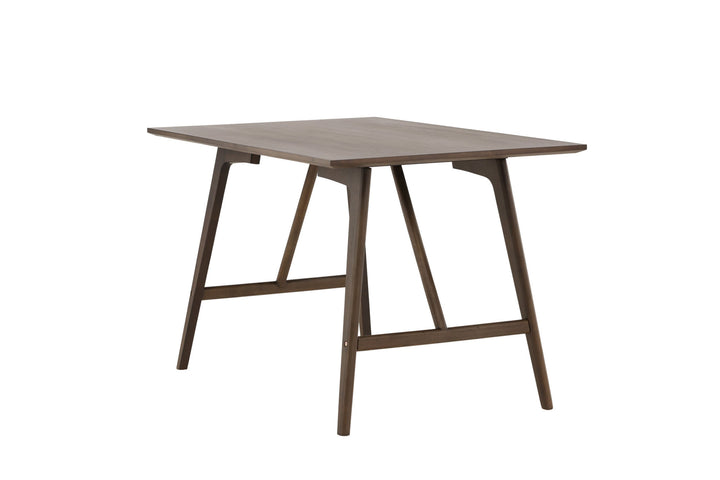 Venture Home Kaseidon Dining Table - Rubberwood / Dark Brown MDF
