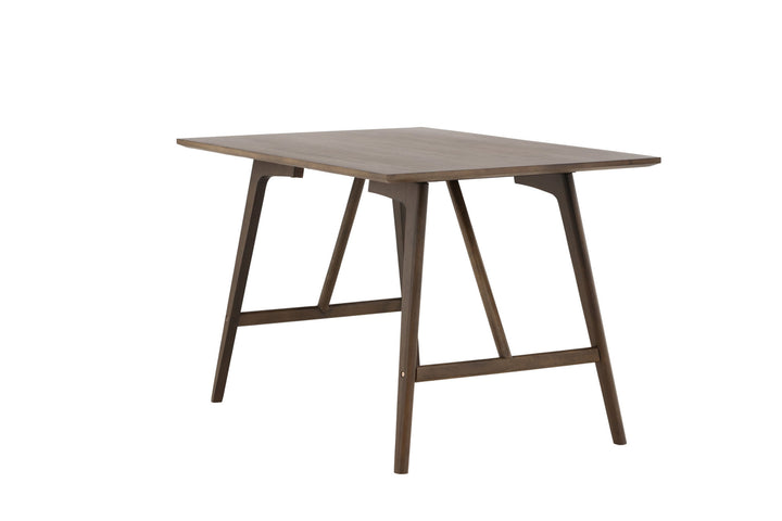 Venture Home Kaseidon Dining Table - Rubberwood / Dark Brown MDF
