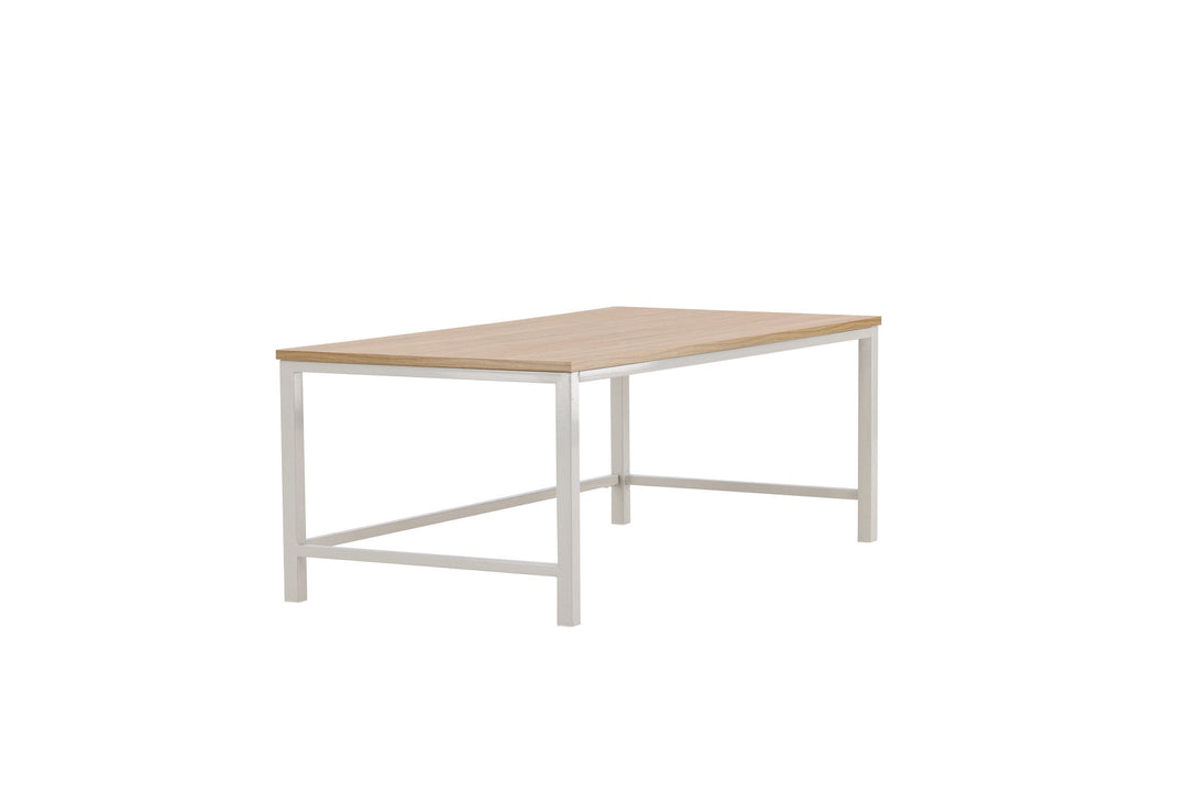 Venture Home Rise Sofa Table - Greige / Light Wood MDF
