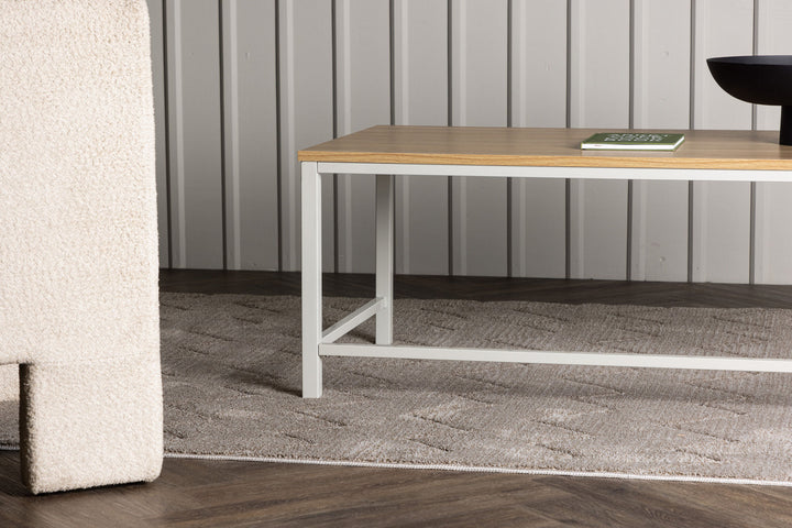 Venture Home Rise Sofa Table - Greige / Light Wood MDF