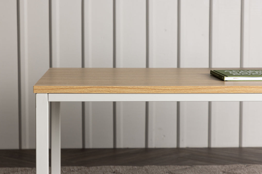 Venture Home Rise Sofa Table - Greige / Light Wood MDF