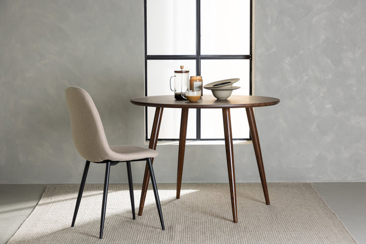 Venture Home Sanford - φ100*75 Dining Table - Dark Brown MDF