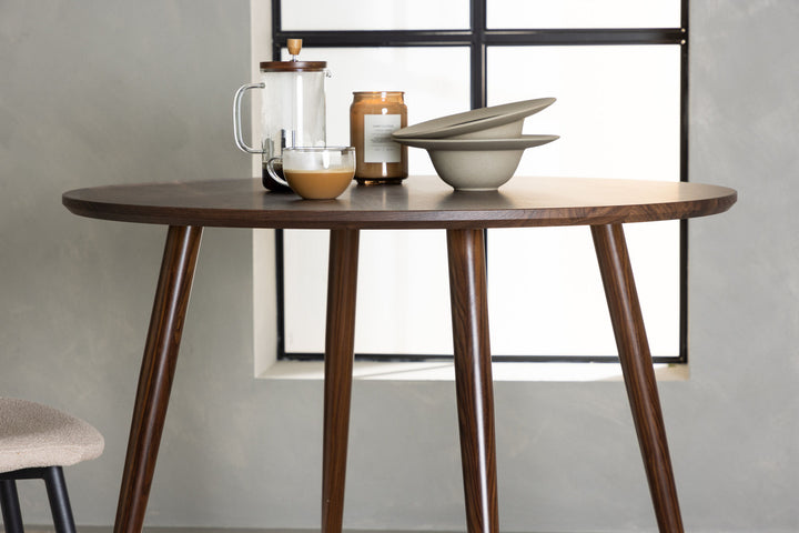 Venture Home Sanford - φ100*75 Dining Table - Dark Brown MDF